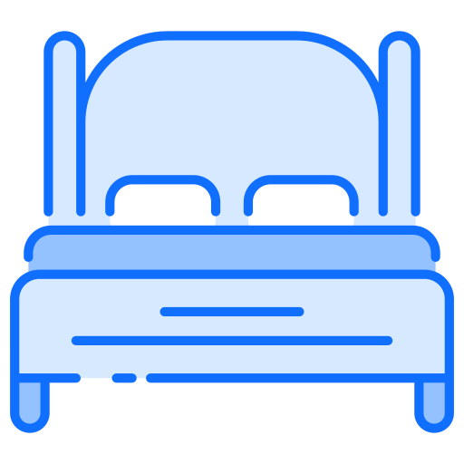 cama matrimonial icono gratis