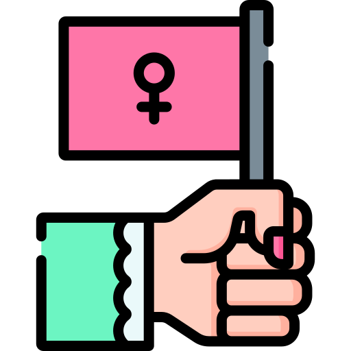 Feminism Special Lineal color icon