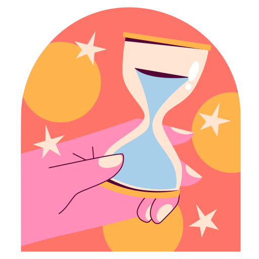 Hourglass free sticker Hourglass free sticker