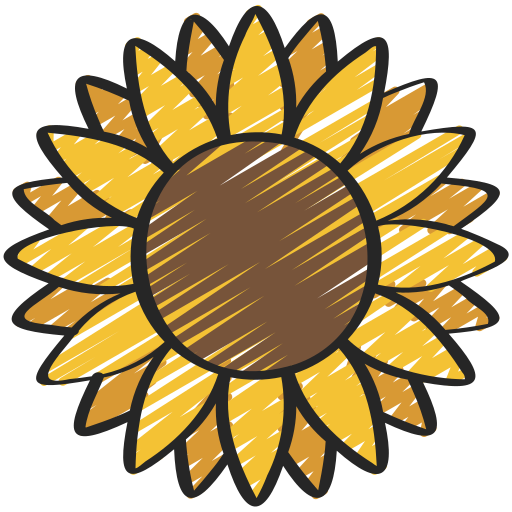 girasol icono gratis