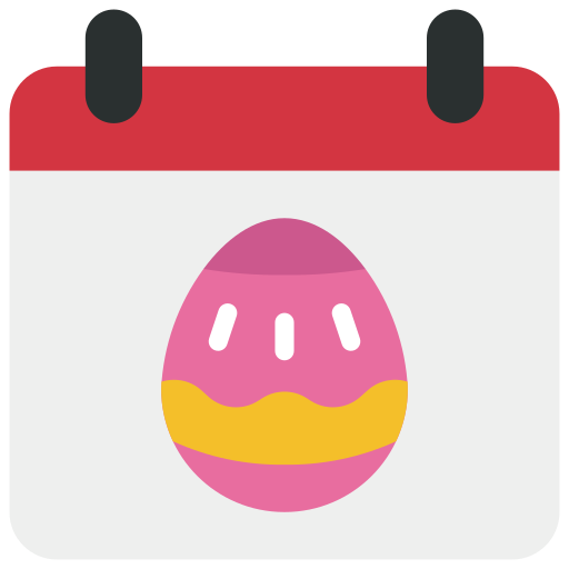 día de pascua icono gratis