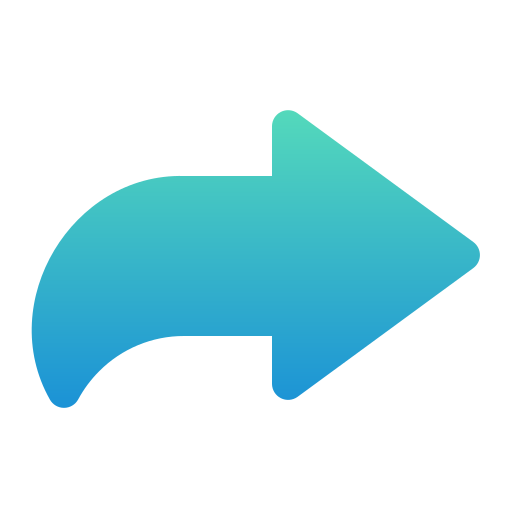 Forward Generic Flat Gradient icon