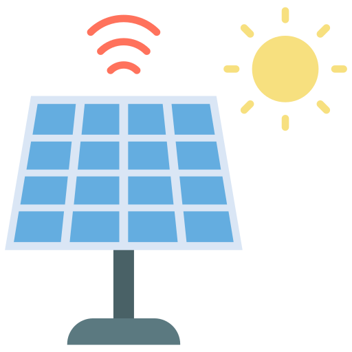 Solar panel - free icon