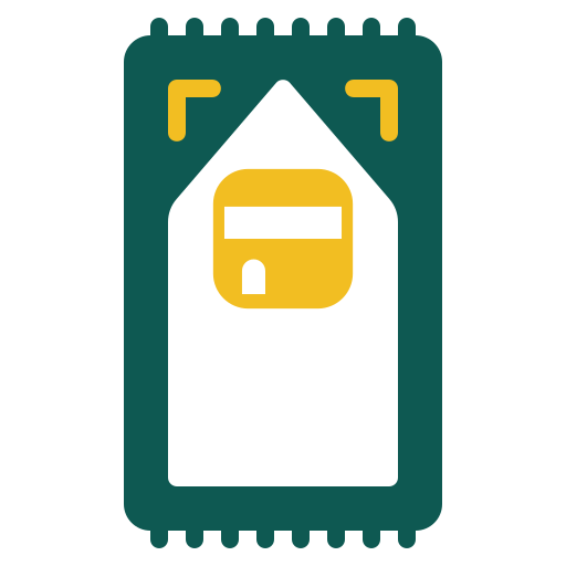 alfombra para rezar icono gratis