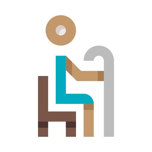 Sitting free icon