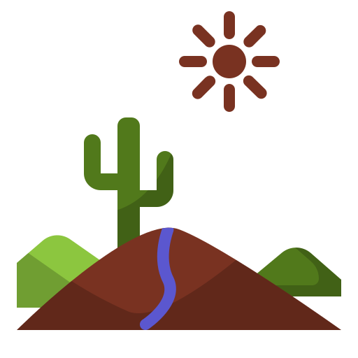 wüste kostenlos Icon