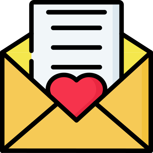 Love letter Generic Outline Color icon