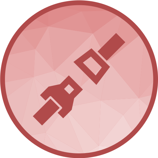 cinturón de seguridad icono gratis