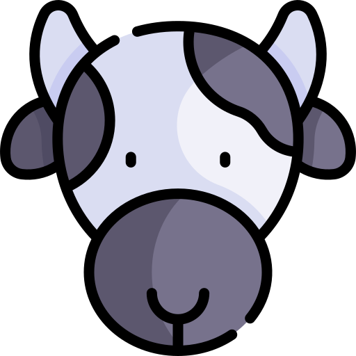 vaca icono gratis