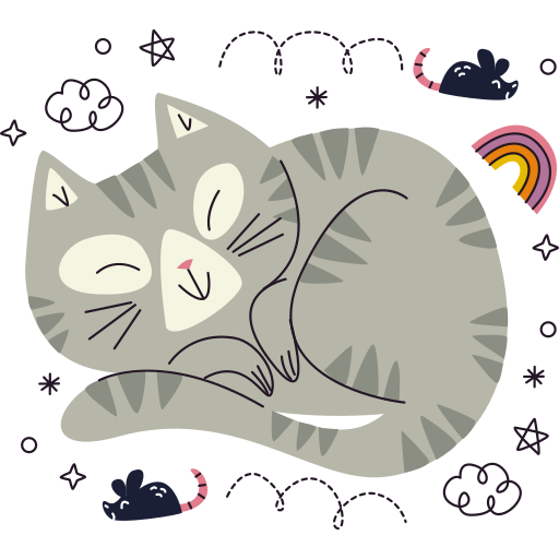 gato gratis sticker