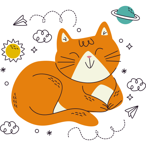 Cat Stickers - Free animals Stickers