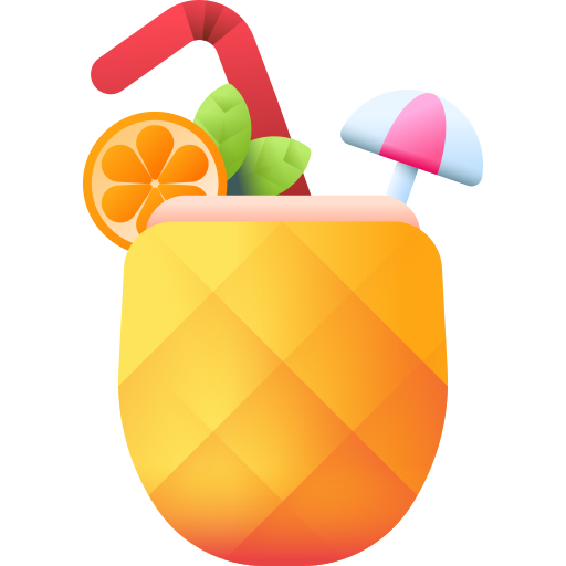 piña colada icono gratis