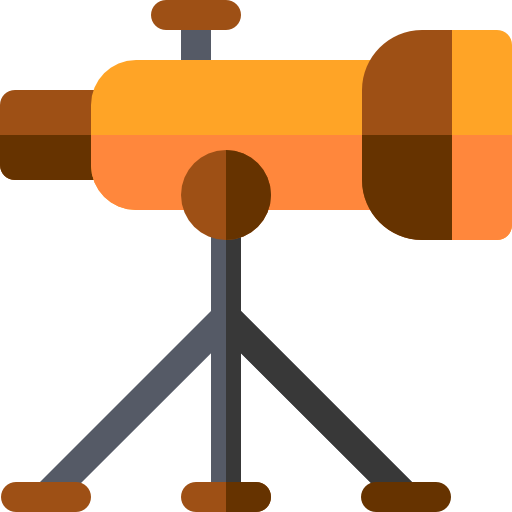 Telescope free icon Telescope free icon