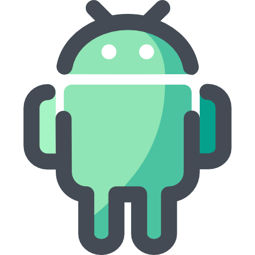flat icon android