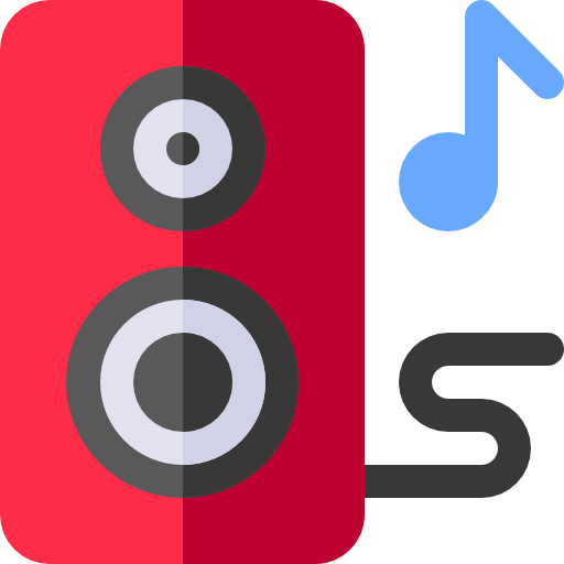 altavoces icono gratis