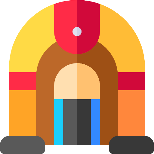 tocadiscos tragamonedas icono gratis