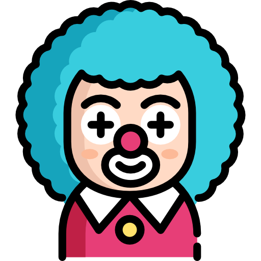 Clown Special Lineal color icon