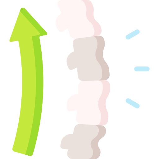 columna vertebral icono gratis