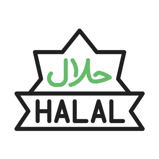 halal icono gratis