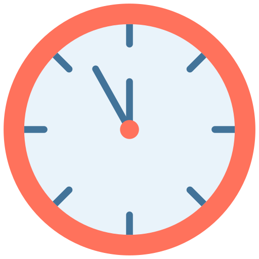 Clock - free icon