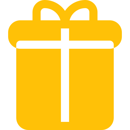 caja de regalo icono gratis