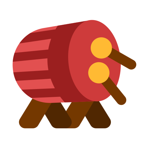 Bedug free icon Bedug free icon