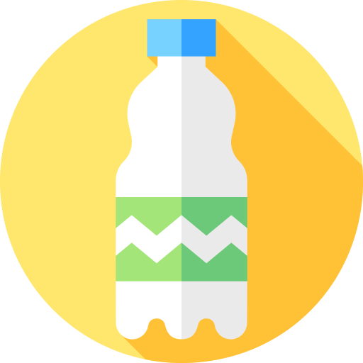 Soda Flat Circular Flat icon