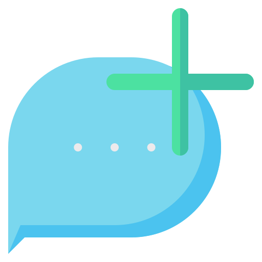 메세지 무료 아이콘