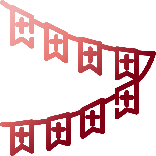 guirlande Icône gratuit