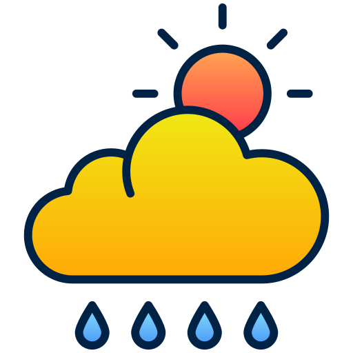 Rainy Generic Lineal Color Gradient icon