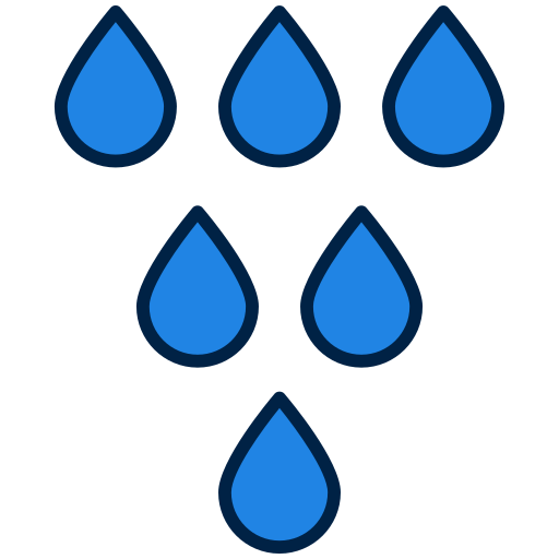 Rain drop free icon
