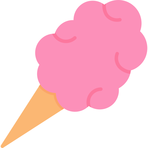 Cotton candy Generic Flat icon