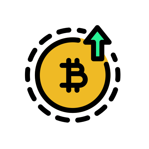 bitcoin aceptado icono gratis