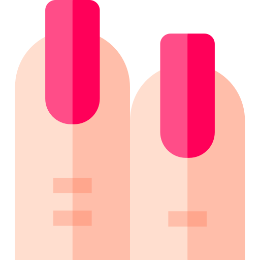 Nails Basic Straight Flat icon