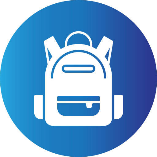 Backpack free icon