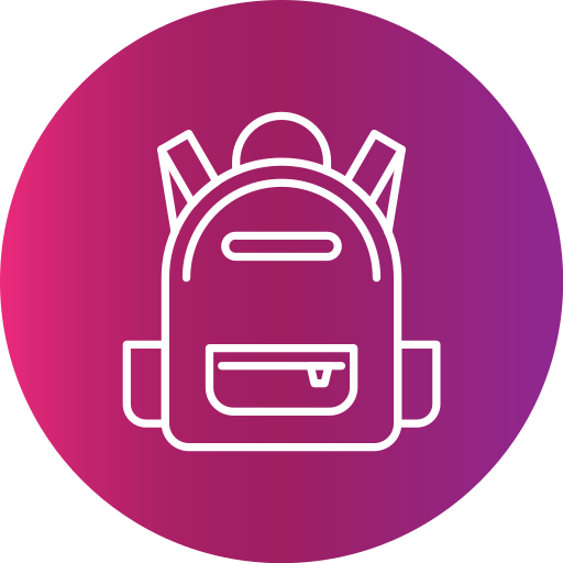 Backpack free icon