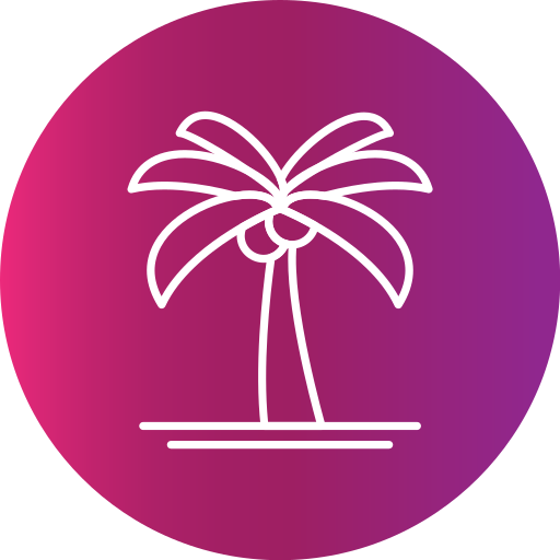 palmera icono gratis