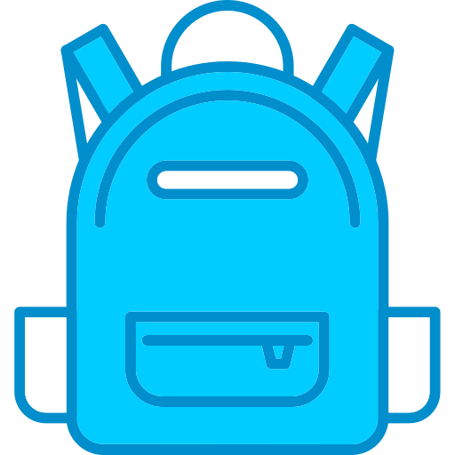 mochila icono gratis