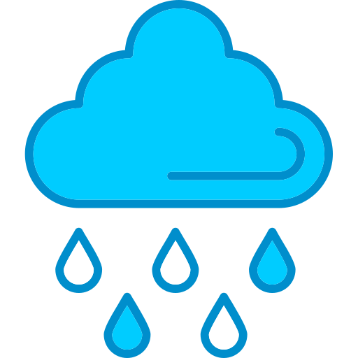 Rain Generic Blue icon