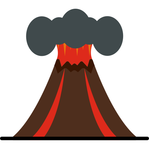 Volcano Generic Flat icon