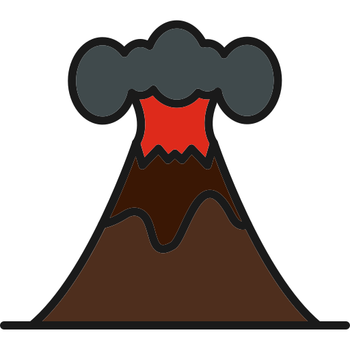 volcan Icône gratuit volcan Icône gratuit