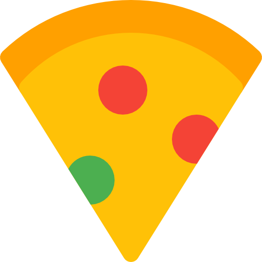 Pizza Pixel Perfect Flat icon