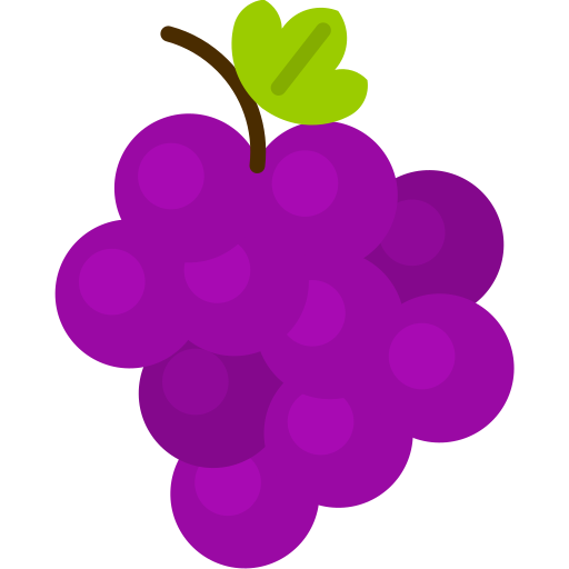 uvas icono gratis