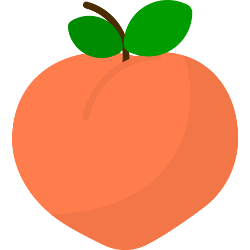 Peach Generic Flat icon