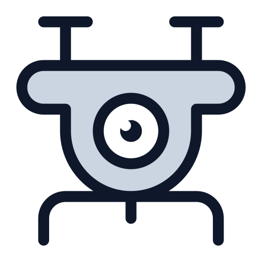 Drone Generic Outline Color icon