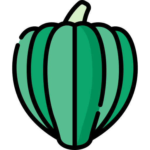 calabaza bellota icono gratis