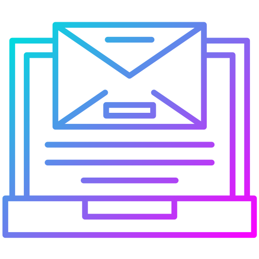 Inbox Generic Gradient icon