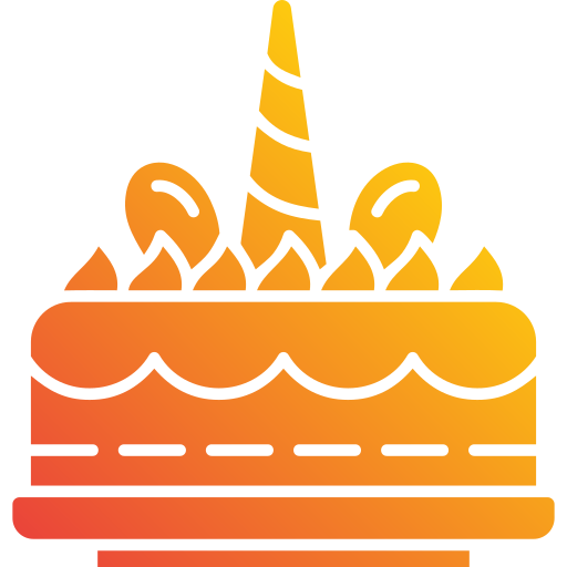 pastel de cumpleaños icono gratis