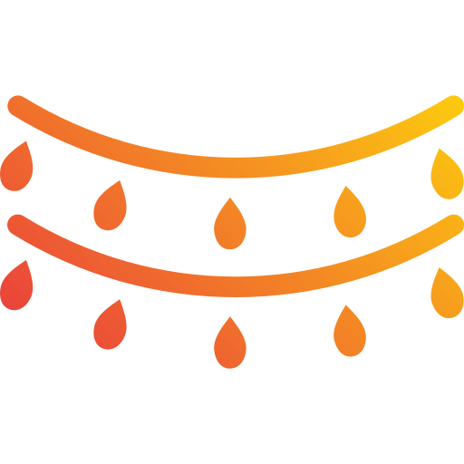 guirlande Icône gratuit