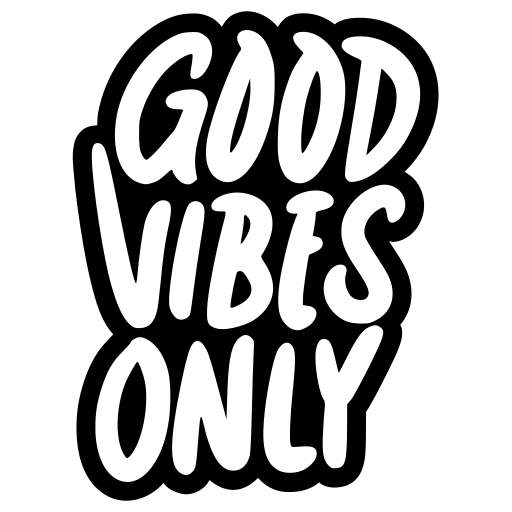 Premium Vector  Good vibes only svg